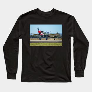 VH-ZOC Curtiss P-40N Warhawk Long Sleeve T-Shirt